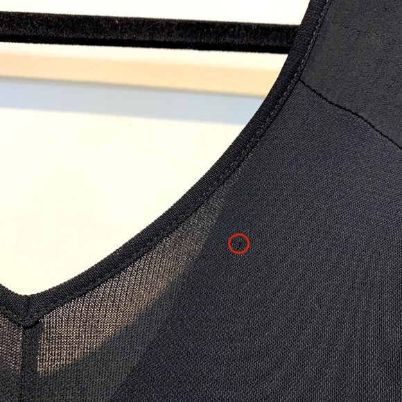 Emporio Armani Black Cowl Neck Cold Shoulder Dress - Picture 2 of 10